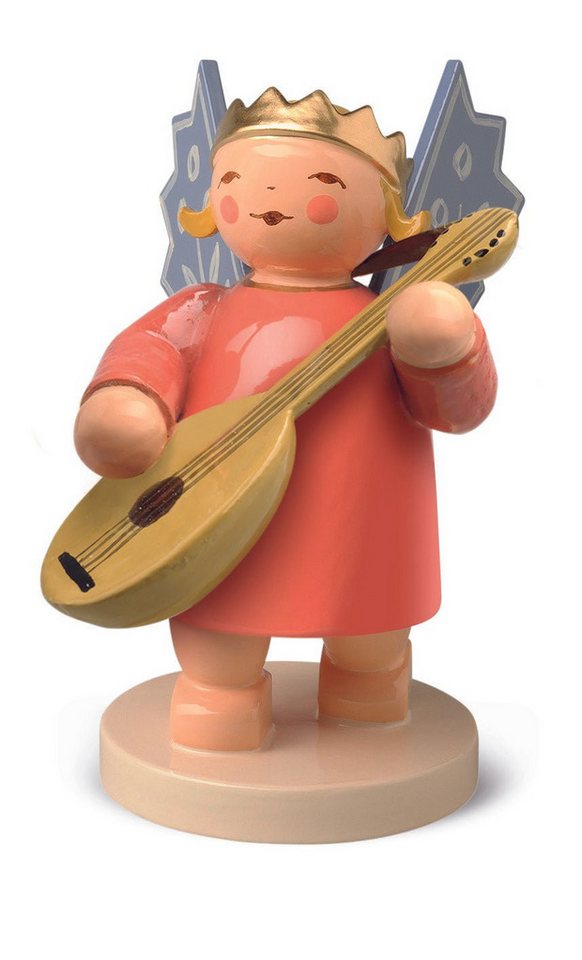 Wendt & Kühn Dekofigur Wendt & Kühn 'Kronenengel mit Laute - 6cm' Wendt & Kühn Dekofigur Wendt & Kühn 'Kronenengel mit Laute - 6cm' von Wendt & Kühn