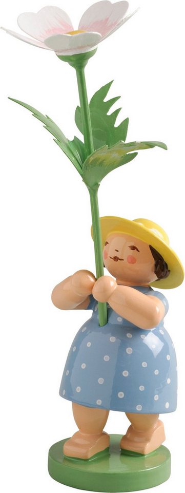Wendt & Kühn Dekofigur Wendt & Kühn 'Mädchen mit Buschwindrose - 12cm' Wendt & Kühn Dekofigur Wendt & Kühn 'Mädchen mit Buschwindrose - 12cm' von Wendt & Kühn