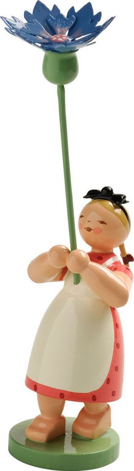 Wendt & Kühn Dekofigur Wendt & Kühn 'Mädchen mit Kornblume - 13cm' Wendt & Kühn Dekofigur Wendt & Kühn 'Mädchen mit Kornblume - 13cm' von Wendt & Kühn