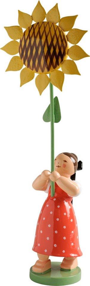 Wendt & Kühn Dekofigur Wendt & Kühn 'Mädchen mit Sonnenblume - 16cm' Wendt & Kühn Dekofigur Wendt & Kühn 'Mädchen mit Sonnenblume - 16cm' von Wendt & Kühn