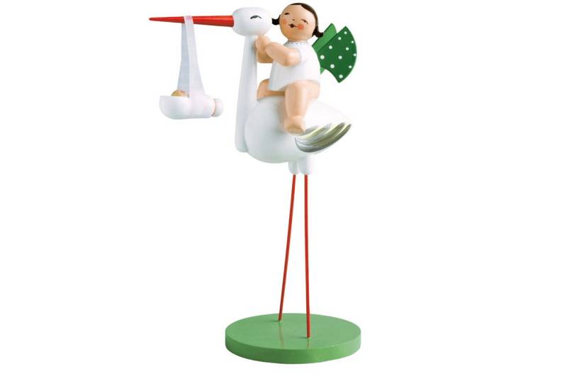 Wendt & Kühn Dekofigur Wendt & Kühn Storch mit Wickelkind, Junge Wendt & Kühn Dekofigur Wendt & Kühn Storch mit Wickelkind, Junge von Wendt & Kühn