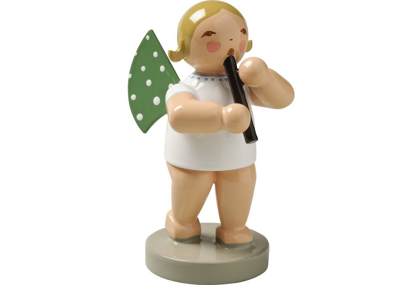 Wendt & Kühn Weihnachtsfigur Engel mit Blockflöte 650/42, Haarfarbe zufällig blond oder braunhaarig Wendt & Kühn Weihnachtsfigur Engel mit Blockflöte 650/42, Haarfarbe zufällig blond oder braunhaarig von Wendt & Kühn