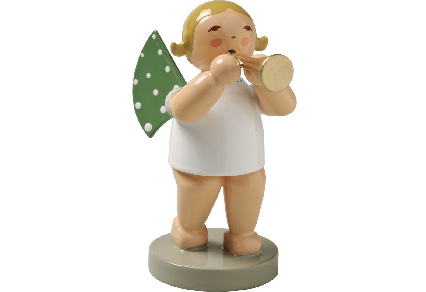 Wendt & Kühn Weihnachtsfigur Engel mit Flöte 650/3, Haarfarbe zufällig blond oder braunhaarig Wendt & Kühn Weihnachtsfigur Engel mit Flöte 650/3, Haarfarbe zufällig blond oder braunhaarig von Wendt & Kühn