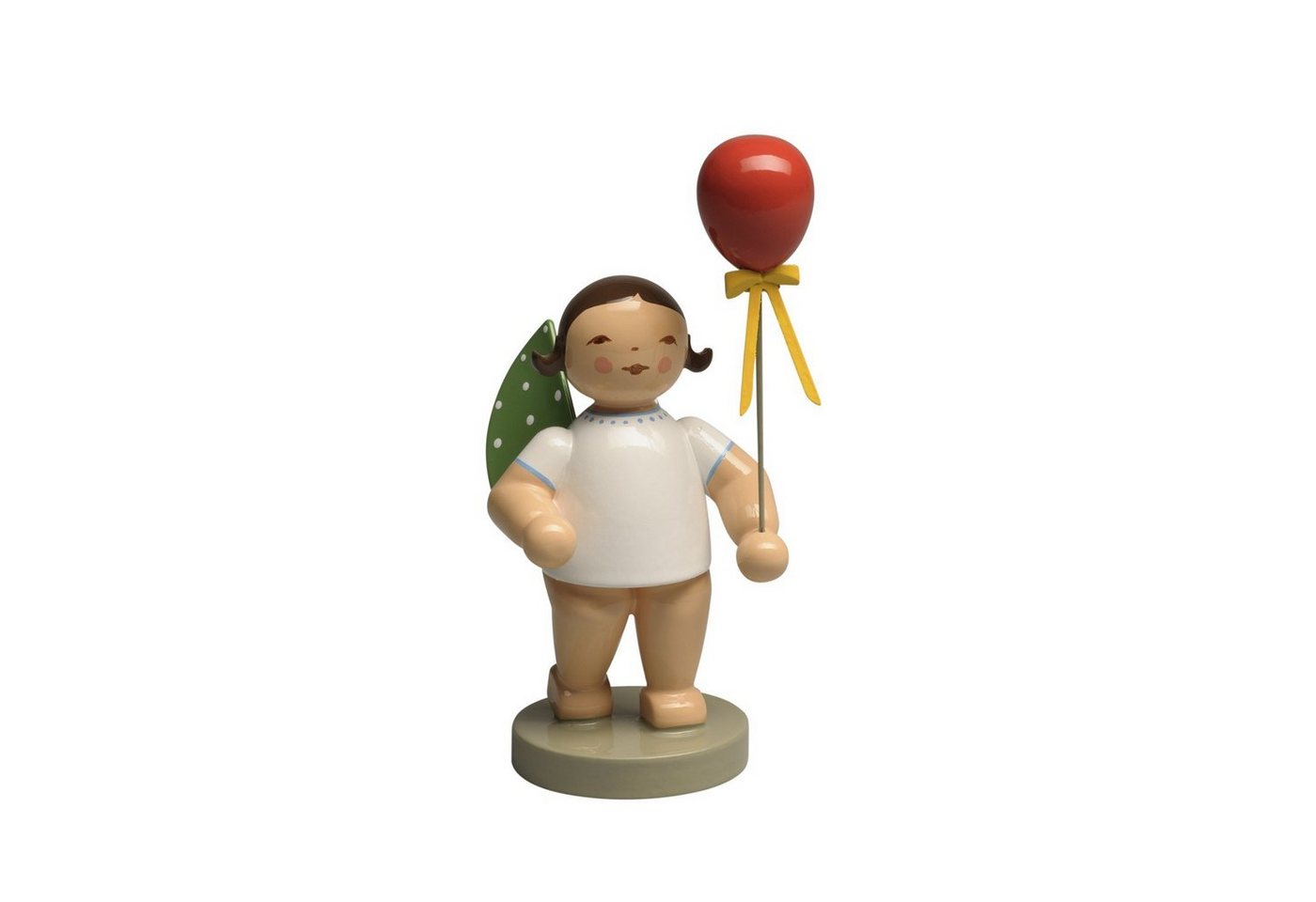 Wendt & Kühn Weihnachtsfigur Engel mit Luftballon Rot 650/159, Haarfarbe zufällig blond oder braunhaarig Wendt & Kühn Weihnachtsfigur Engel mit Luftballon Rot 650/159, Haarfarbe zufällig blond oder braunhaarig von Wendt & Kühn