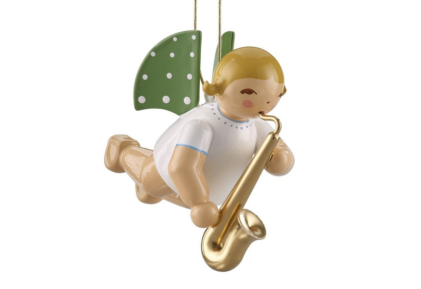 Wendt & Kühn Weihnachtsfigur Engel mit Saxofon Schwebend 650/130/54, zufällig blond oder braunhaarig Wendt & Kühn Weihnachtsfigur Engel mit Saxofon Schwebend 650/130/54, zufällig blond oder braunhaarig von Wendt & Kühn
