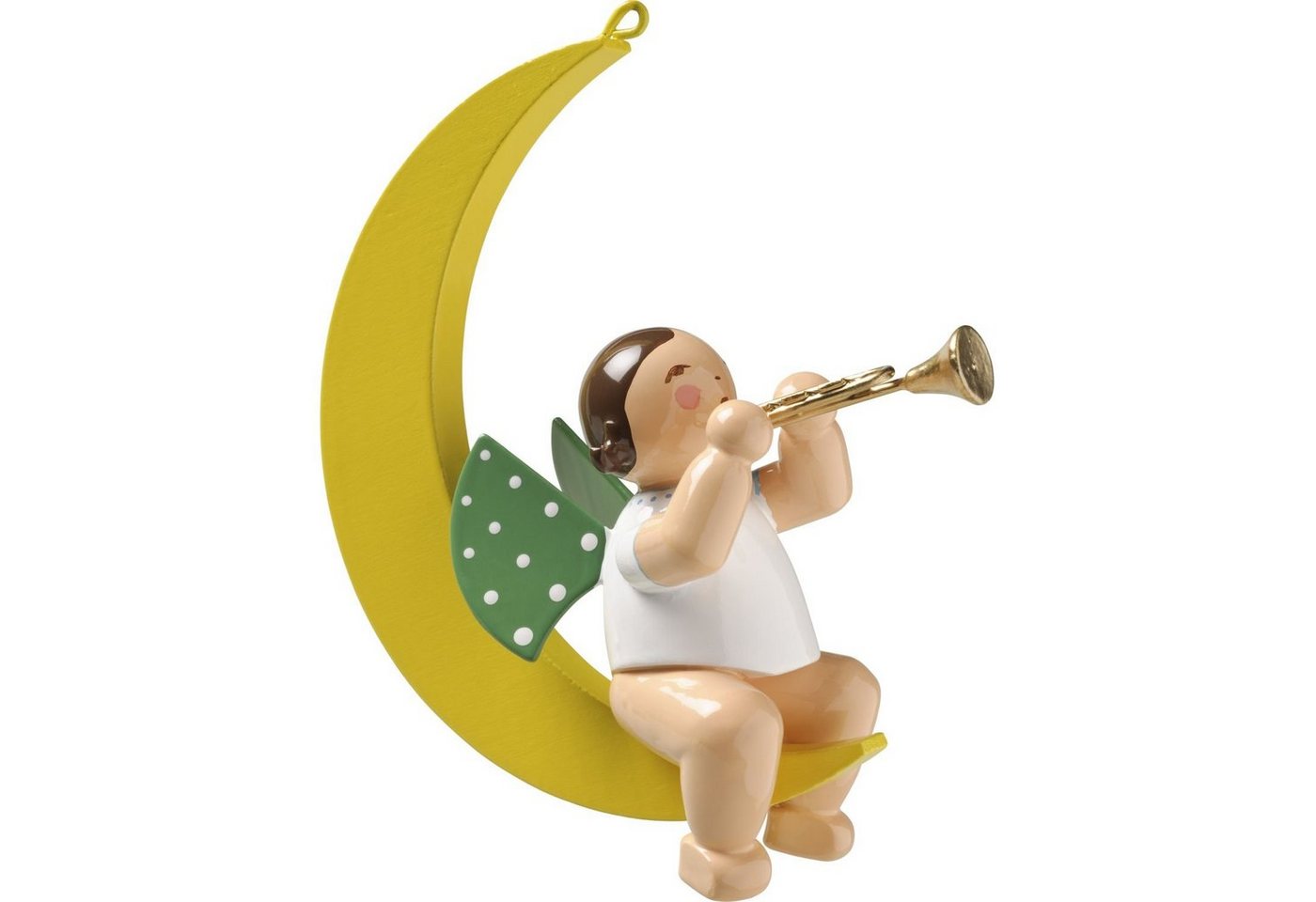 Wendt & Kühn Weihnachtsfigur Engel mit Trompete im Mond 650/70/36 Wendt & Kühn Weihnachtsfigur Engel mit Trompete im Mond 650/70/36 von Wendt & Kühn
