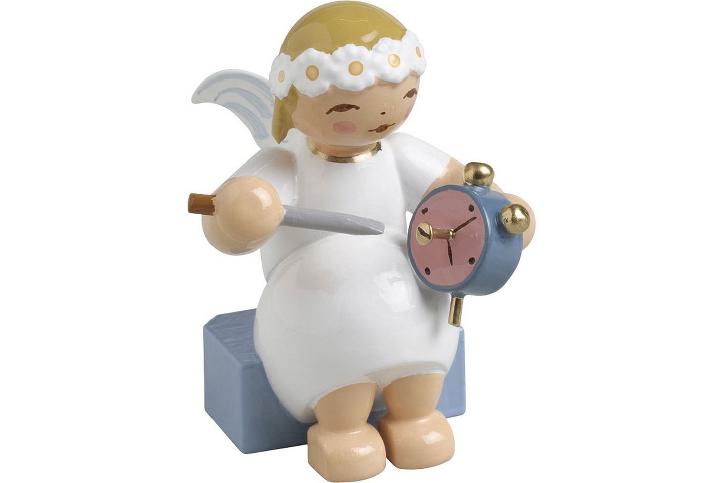 Wendt & Kühn Weihnachtsfigur Margeritenengel Sitzend mit Wecker 634/70/27 Wendt & Kühn Weihnachtsfigur Margeritenengel Sitzend mit Wecker 634/70/27 von Wendt & Kühn