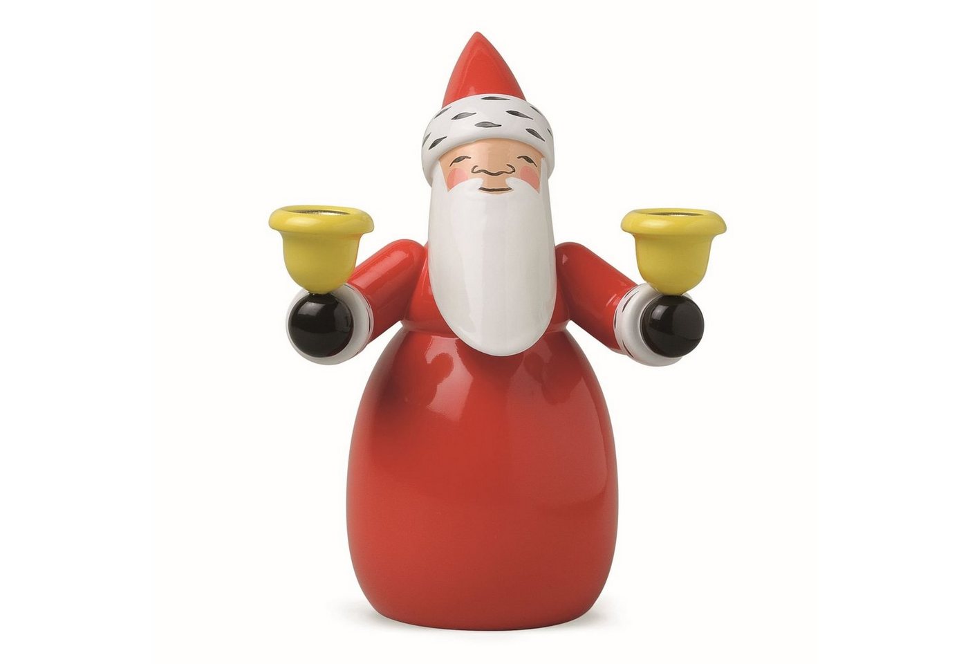 Wendt & Kühn Weihnachtsfigur Weihnachtsmann mit Lichtertüllen 5301/3 von Wendt & Kühn