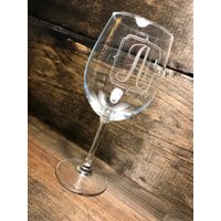 Personalisiertes Geätztes Weinglas von Wenfarmdesigns