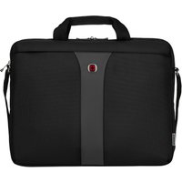 Wenger Laptoptasche "Legacy, schwarz/grau", mit 17-Zoll Laptopfach und ShockGuard Schutzsystem von Wenger