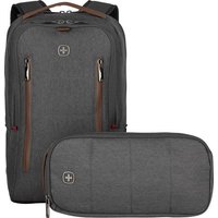 Wenger Notebook Rucksack City Upgrade Passend für maximal: 39,6cm (15,6 ) Grau von Wenger
