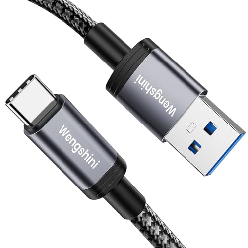 Wengshini USB C Datenkabel 1M,3.1A Schnellladung,USB 3.1 Gen 2 10Gbps Datenübertragung,Android Auto Kabel für iPhone 16 iPhone 15 Samsung Galaxy S24 S23 S22,Sony XZ,LG V20 G5 G6,HTC10,SSD etc Wengshini USB C Datenkabel 1M,3.1A Schnellladung,USB 3.1 Gen 2 10Gbps Datenübertragung,Android Auto Kabel für iPhone 16 iPhone 15 Samsung Galaxy S24 S23 S22,Sony XZ,LG V20 G5 G6,HTC10,SSD etc von Wengshini