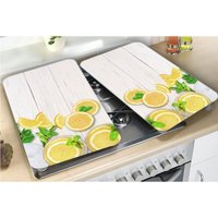 Maximex Herdabdeckplatte Universal Zitronen 2er Set, für alle Herdarten, Mehrfarbig, Gehärtetes Glas mehrfarbig, Kunststoff (tpe) hellgrau, Maximex Herdabdeckplatte Universal Zitronen 2er Set, für alle Herdarten, Mehrfarbig, Gehärtetes Glas mehrfarbig, Kunststoff (tpe) hellgrau, von Wenko