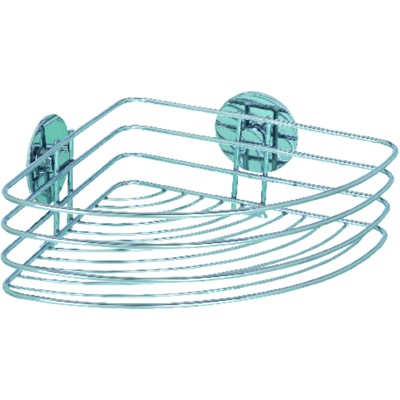 Eckablage Turbo-Loc Chrom, 26,5x20x10,5 cm von Wenko