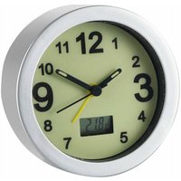 Wenko - Elektronischer Wecker mit Leuchtstoffscheibe, ø 9,5 cm Wenko - Elektronischer Wecker mit Leuchtstoffscheibe, ø 9,5 cm von Wenko