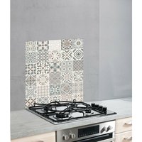 Wenko - Glas Herd Platte floor tile, 60 x 70 cm von Wenko