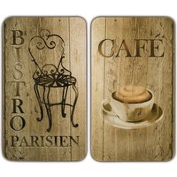 Herdabdeckplatten Bistro, 2er Set von Wenko