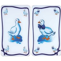 Herdabdeckplatten Gänse, 2er-Set von Wenko