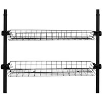 Wenko - Kleiderschrank Korb, Kleiderschrank herkules 2 Stück, 83x38x8cm von Wenko