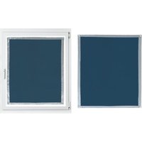 Wenko - Maximex Fenster-Sonnenschutz 94 x 114 cm, Mit extrastarken Saugnäpfen, Silber matt, Polyester silber matt - silber matt von Wenko