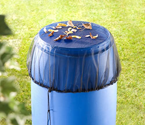 Maximex Regentonnen-Netz, verhindert Blätter in der Regentonne, besonders feinmaschig, hindert Mücken an der Eiablage, mit praktischem Zugband, passend für alle Regentonnen bis 80 cm, (Ø): 95 cm Maximex Regentonnen-Netz, verhindert Blätter in der Regentonne, besonders feinmaschig, hindert Mücken an der Eiablage, mit praktischem Zugband, passend für alle Regentonnen bis 80 cm, (Ø): 95 cm von Maximex
