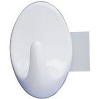 Wenko - 3er Set Wand Haken ohne Bohren Kleider Handtuch Bad Küche Strip-it® Halter - weiss von Wenko