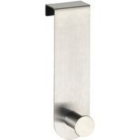 Tür Haken Edelstahl celano Aufhängen Garderoben Kleider Handtuch Einhängen - silber matt - Wenko von Wenko