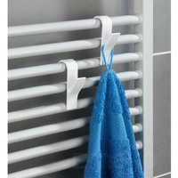 Rundheizkörper-Haken Weiß, 12er Set - Wenko von Wenko