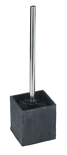 WENKO WC-Garnitur Slate Rock - WC-Bürstenhalter, Schiefer-Optik, Polyresin, 10.2 x 38 x 10.2 cm, Anthrazit, Schwarz WENKO WC-Garnitur Slate Rock - WC-Bürstenhalter, Schiefer-Optik, Polyresin, 10.2 x 38 x 10.2 cm, Anthrazit, Schwarz von WENKO