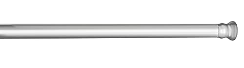 WENKO Teleskop-Duschstange, ausziehbare Duschvorhangstange zum Klemmen – ohne Bohren und ohne Rückstände, aus rostfreiem und langlebigem Aluminium, Ø 2 x 110-185 cm, Chrom WENKO Teleskop-Duschstange, ausziehbare Duschvorhangstange zum Klemmen – ohne Bohren und ohne Rückstände, aus rostfreiem und langlebigem Aluminium, Ø 2 x 110-185 cm, Chrom von WENKO