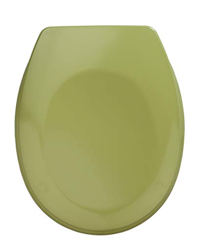 WENKO WC-Sitz Mod. Bergamo antibakteriell Duroplast kratzfest bruchsicher rostfreie Edelstahlbefestigung Maße 35 x 44 37,2 x 44 23 x 29 cm grün WENKO WC-Sitz Mod. Bergamo antibakteriell Duroplast kratzfest bruchsicher rostfreie Edelstahlbefestigung Maße 35 x 44 37,2 x 44 23 x 29 cm grün von WENKO