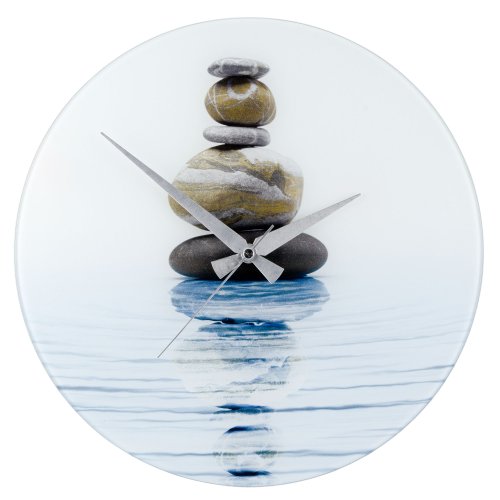 WENKO 21358100 Wanduhr Meditation - Gehärtetes Glas, 37 x 3 x 37 cm WENKO 21358100 Wanduhr Meditation - Gehärtetes Glas, 37 x 3 x 37 cm von WENKO