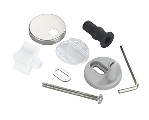 WENKO Fix-Clip Befestigung für Easy-Close WC-Sitze - WC-Sitz Befestigungsersatz-Set, Edelstahl rostfrei, Matt WENKO Fix-Clip Befestigung für Easy-Close WC-Sitze - WC-Sitz Befestigungsersatz-Set, Edelstahl rostfrei, Matt von WENKO