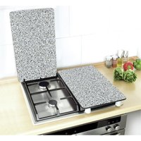 Maximex Herdabdeckplatte Universal Granit 2er Set, für alle Herdarten, Mehrfarbig, Gehärtetes Glas mehrfarbig, Kunststoff (tpe) hellgrau, Kunststoff Maximex Herdabdeckplatte Universal Granit 2er Set, für alle Herdarten, Mehrfarbig, Gehärtetes Glas mehrfarbig, Kunststoff (tpe) hellgrau, Kunststoff von Wenko
