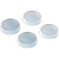 Wenko - 4er Tür und Wand Puffer Schutz Wand Tapeten Fliesen selbstklebend Schäden - transparent von Wenko