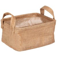 Aufbewahrungskorb juna mit Tragegriffen, 100% Jute Wenko Aufbewahrungskorb juna mit Tragegriffen, 100% Jute Wenko von Wenko