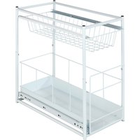 WENKO Auszugsboden "Modell Wanja" für mehr Stauraum, 2 Fächer, einfacher Einbau in Küchenschränke WENKO Auszugsboden "Modell Wanja" für mehr Stauraum, 2 Fächer, einfacher Einbau in Küchenschränke von Wenko