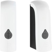 WENKO Desinfektionsmittelspender "Ranera S" Weiß, Füllmenge: 280 ml von Wenko