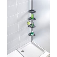 WENKO Duschablage "Teleskop Duschecke Compact" von Wenko