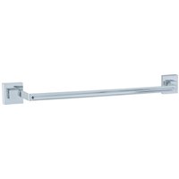 WENKO Handtuchhalter "Vacuum-Loc Quadro", Badetuchstange Uno - Befestigen ohne bohren von Wenko
