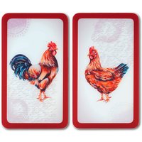 WENKO Herd-Abdeckplatte "Farm", (Set, 2 tlg.) von Wenko