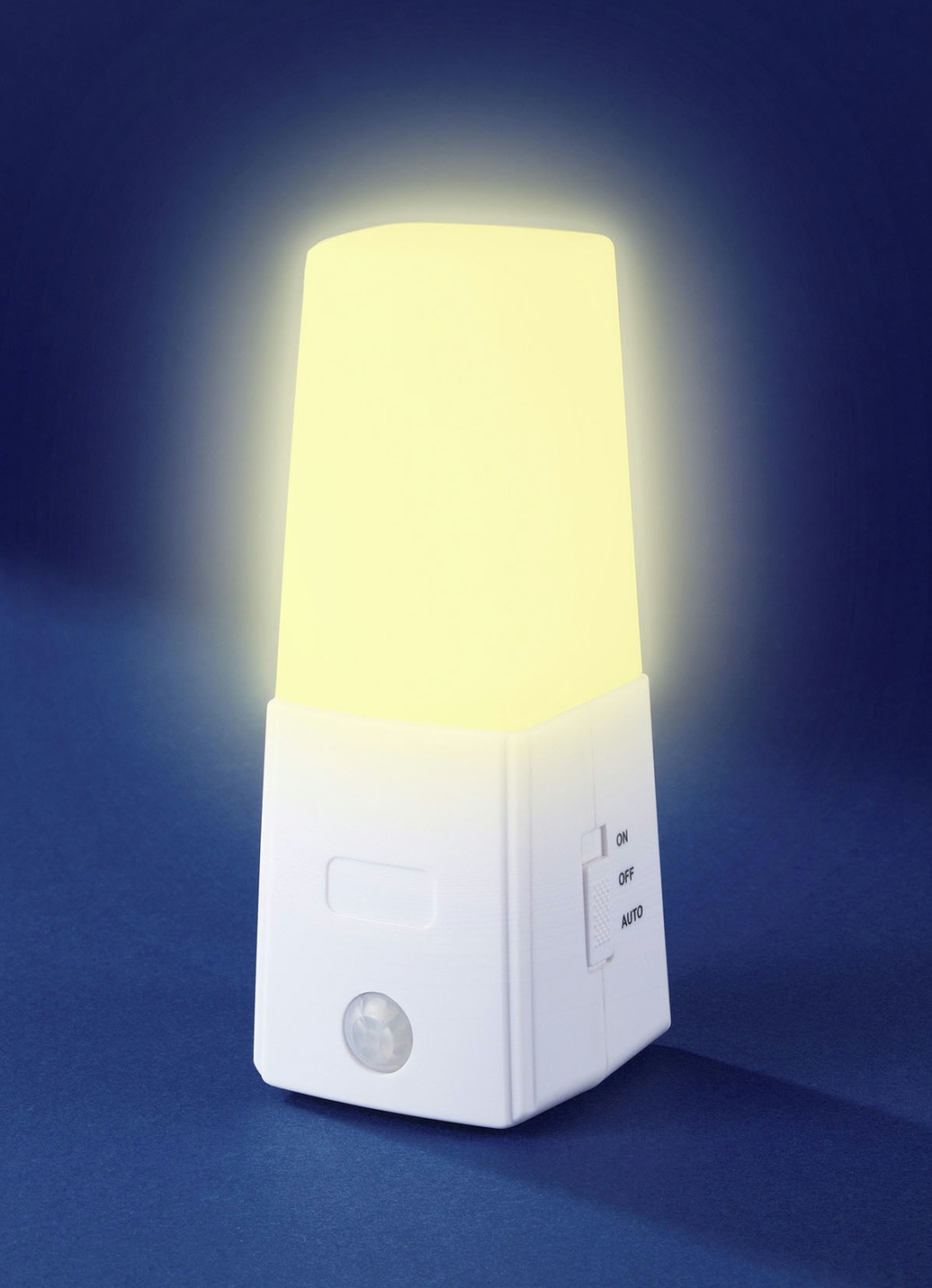 LED-Nachtlicht mit Bewegungssensor, 2er-Set, Weiss LED-Nachtlicht mit Bewegungssensor, 2er-Set, Weiss von Wenko