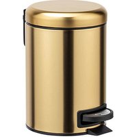 WENKO Leman Kosmetikeimer 3,0 l gold von Wenko