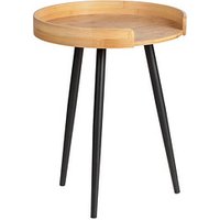 WENKO Loft Beistelltisch Holz braun 40,0 x 40,0 x 50,0 cm von Wenko