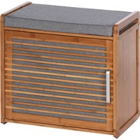 WENKO Schuhbank "Bahari" BxTxH: 50x33x45 cm, aus Bambus von Wenko