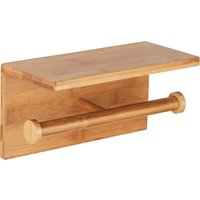 WENKO Toiletten-Ersatzrollenhalter "Bambusa" aus Bambus von Wenko