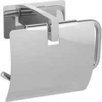 WENKO Toilettenpapierhalter "Turbo-Loc Genova Shine", Befestigen ohne bohren von Wenko