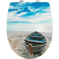 WENKO WC-Sitz "Boat High Gloss", (1 St.), Thermoplast von Wenko
