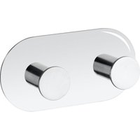 Wenko - Wandhaken Cona Duo chrom Selbstklebend von Wenko