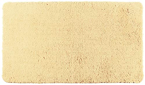 Wenko Badteppich Poly Hochflor Vanilla Duschmatte, Creme, 120 x 70 x 2 cm von WENKO